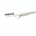 Cables electrónicos blancos personalizados 24AWG para auriculares diseñados